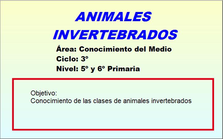 Invertebrados | Recurso educativo 33490