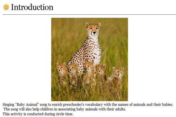 Webquest: Animals and their babies | Recurso educativo 33892