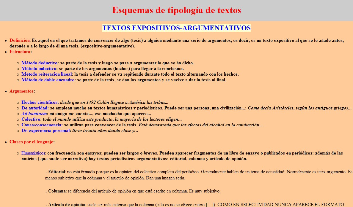 El texto expositivo | Recurso educativo 34295