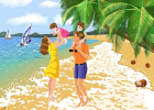 Puzzle Nivel 6: Playa | Recurso educativo 34324