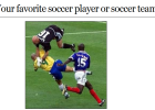Webquest: Your favourite soccer player or soccer team | Recurso educativo 35405