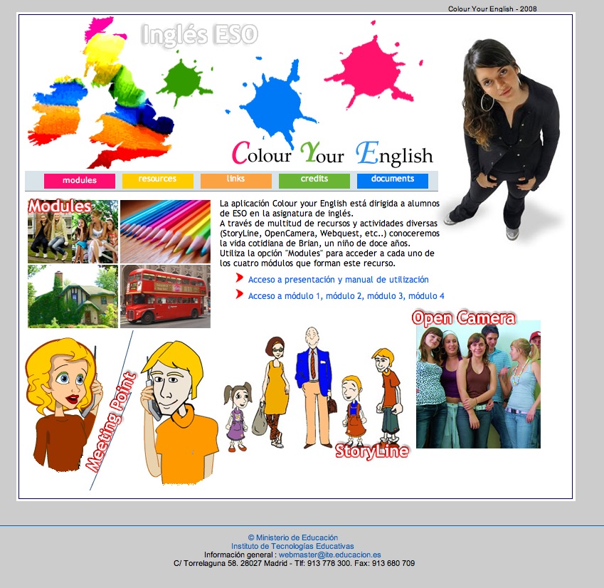 Colour Your English | Recurso educativo 40454