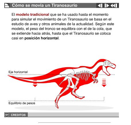 Como caminaba un Tiranosaurio | Recurso educativo 41214