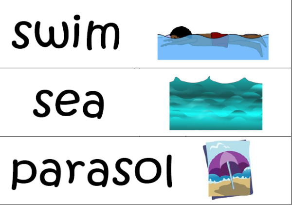 Seaside words | Recurso educativo 42344