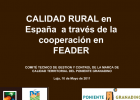 Calidad rural en España | Recurso educativo 43806
