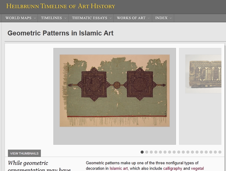 Geometric Patterns in Islamic Art | Recurso educativo 44130