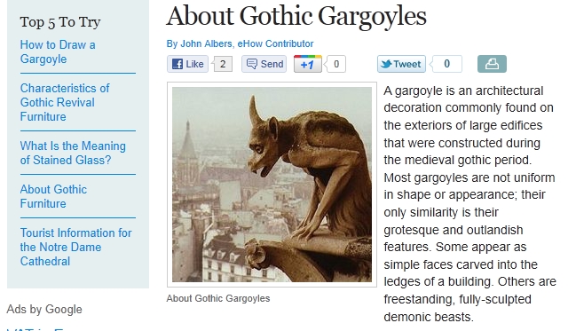Gothic Gargoyles | Recurso educativo 44285