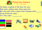 Favourite colours | Recurso educativo 46106