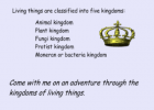 Five kingdoms of living things | Recurso educativo 46714