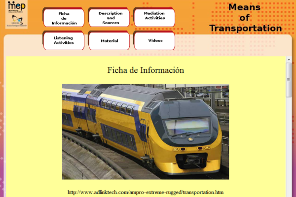 Means of transportation | Recurso educativo 47088