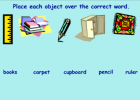 Labelling school objects | Recurso educativo 47315