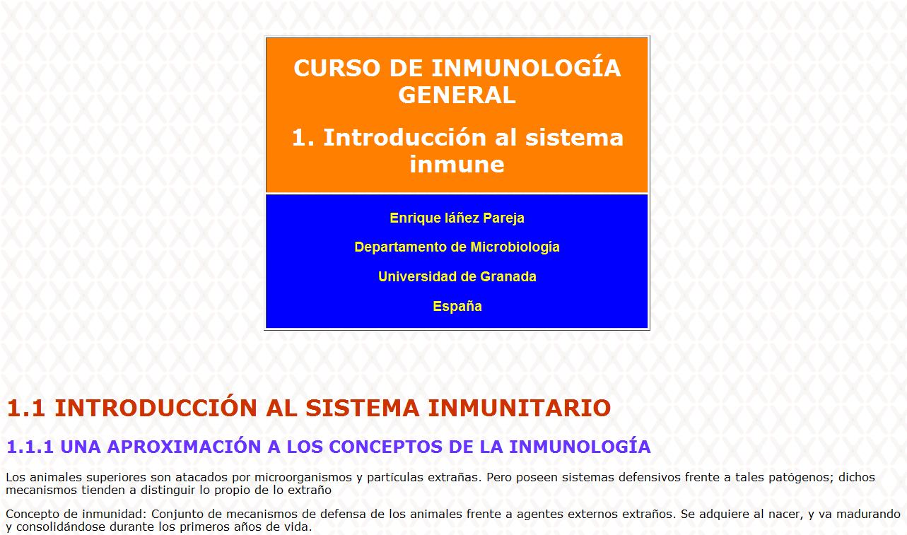 Curs d'immunologia | Recurso educativo 48133