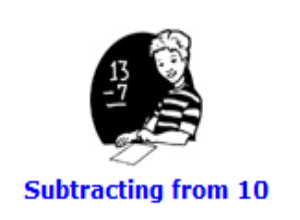 Subtraction from 10 | Recurso educativo 48177