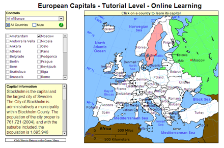 European capitals | Recurso educativo 50210