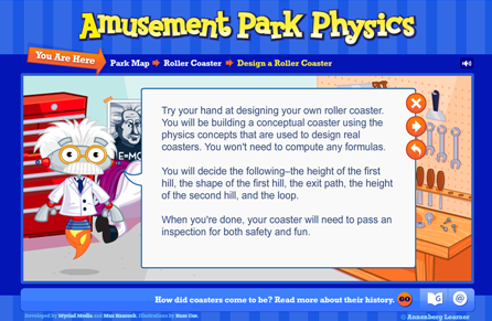 Game: Amusement park- Roller coaster | Recurso educativo 50510