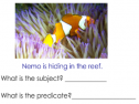 Subject and predicate | Recurso educativo 52904