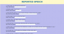 Reported speech: Statements | Recurso educativo 54526