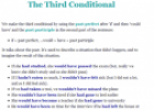 Lesson: Third conditional | Recurso educativo 59956