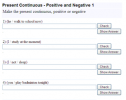 Present continuous: Positive and negative | Recurso educativo 60354