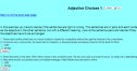 Adjective choices | Recurso educativo 61599