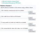 Relative clauses: Pronoun as the subject | Recurso educativo 61931