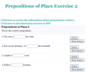 Prepositions of place exercise (2) | Recurso educativo 61948