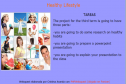 Webquest: Healthy lifestyle | Recurso educativo 10642