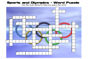 Sport & Olympics Word Puzzle | Recurso educativo 12441