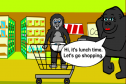 Story: Gorilla goes shopping | Recurso educativo 16928