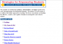 Website: Strategies for Empowering Students | Recurso educativo 22009