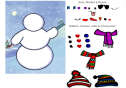 Dress the snowman | Recurso educativo 24778