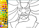 ¡A Colorear!: Kabuki | Recurso educativo 27408