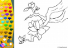 ¡A Colorear!: Dibujo flor | Recurso educativo 27509