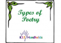 Types of poetry | Recurso educativo 33121