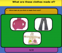 What clothes are made of? | Recurso educativo 63282