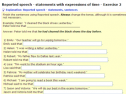 Reported speech: Statements with expressions of time | Recurso educativo 63701