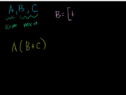 Distributive property of matrix products | Recurso educativo 72555