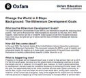 Background information about the Millenium Development Goals | Recurso educativo 78057