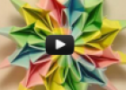 Vídeo paso a paso: Fuegos artificiales del origami | Recurso educativo 81881