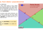 Rectes. Paral·lelisme i perpendicularitat: Posicions relatives de la recta | Recurso educativo 82493