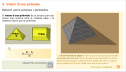 3. Volum d'una piràmide: Relació entre prismes i piràmides | Recurso educativo 82971
