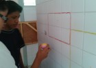 Arreglos rectangulares (multiplicación) en el baño CAM Secundaria | Recurso educativo 94837