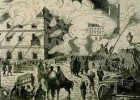 Luddites set fire to the Bonaplata factory (1835). | Recurso educativo 104614