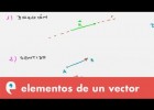 Elementos de un vector: dirección, sentido y módulo | Recurso educativo 107797