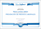 Curso de Prevención de Riesgos Laborales | MasSaber | Recurso educativo 114069