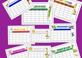 Horarios para clase | Recurso educativo 115444