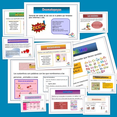 Fichas De Lengua Conceptos B Sicos Educapeques Recurso Educativo Tiching