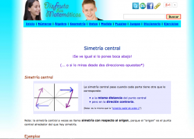 Definición: Simetría Central | Recurso educativo 728972