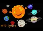 The Solar System Song (with lyrics) | Recurso educativo 736742