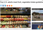 Fruit and Vegetable intake in America | Recurso educativo 746901